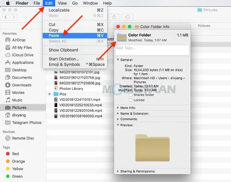 Comment changer les couleurs du dossier sur votre Mac-7 