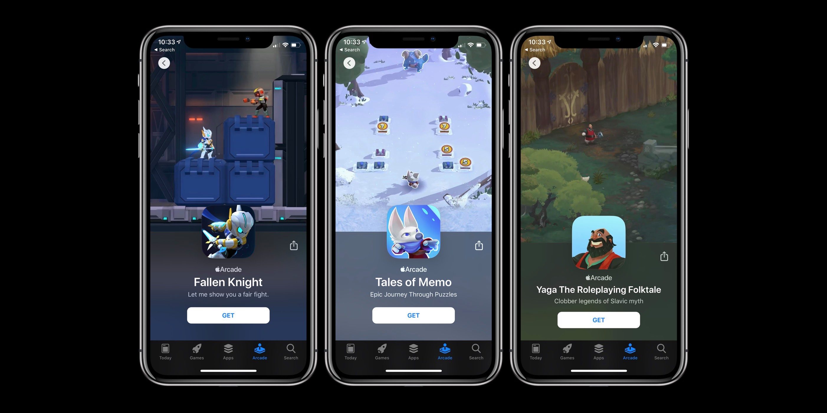 Apple Arcade new games on October 25