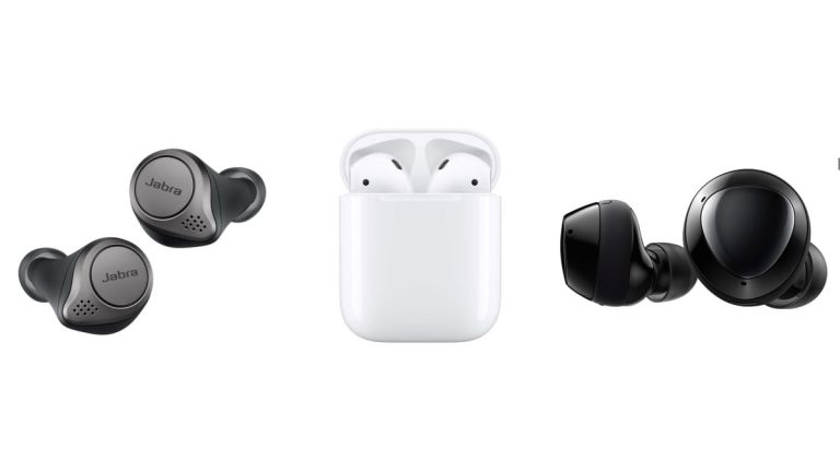 Apple AirPods (2nd gen) vs Samsung Galaxy Buds + vs Jabra Elite 75t: best true wireless earbuds under Rs. 15