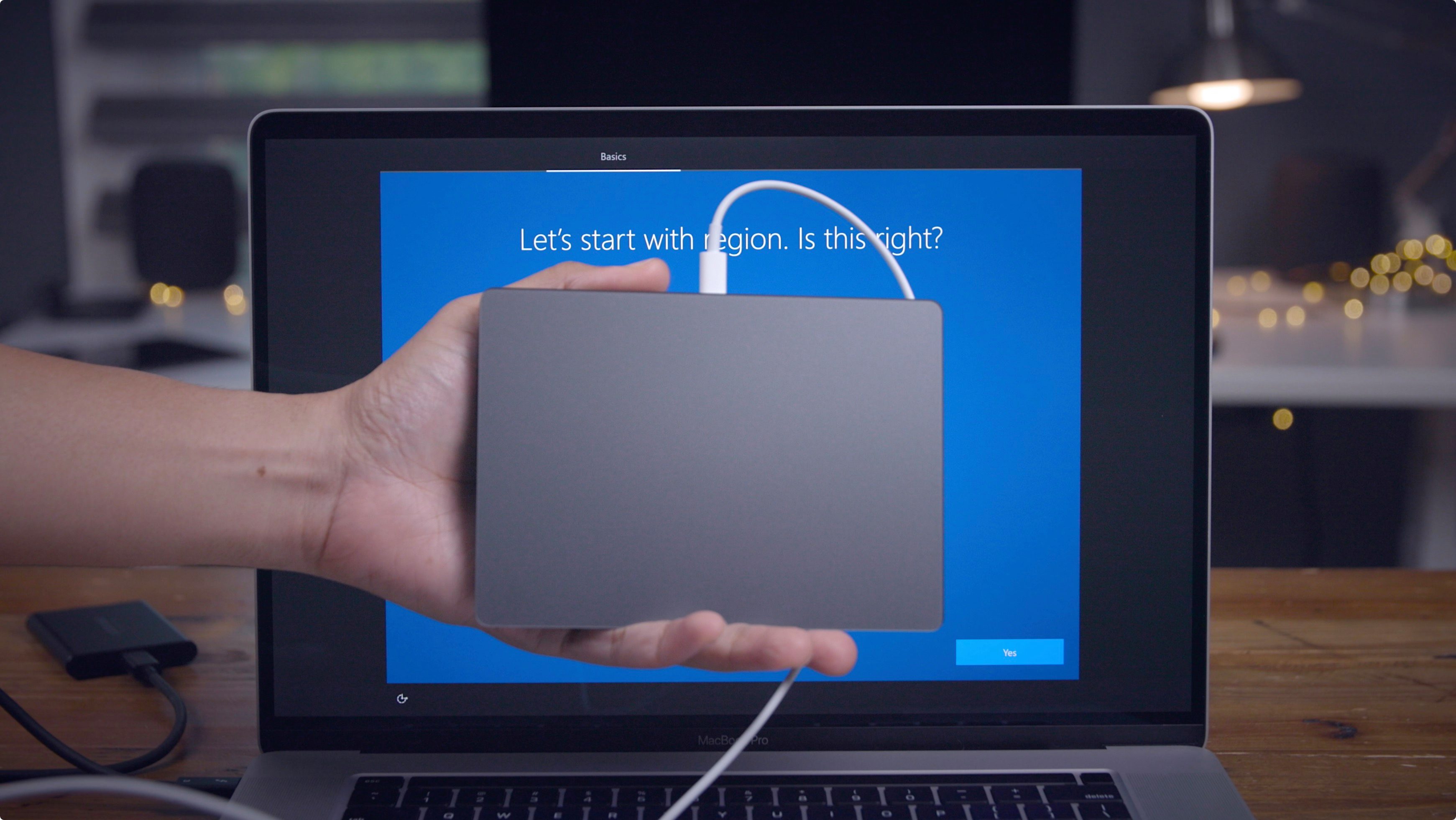 How to run Windows 10 on Mac using an external SSD (Video)