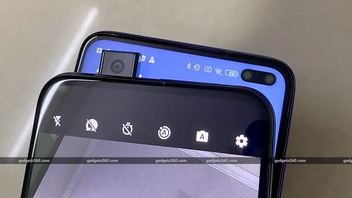 Motorola One Fusion Plus vs Poco X2 Selfie Camera Gadgets360 Poco X2 vs Motorola One Fusion Comparaison