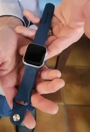 Apple Watch 40 ou 44 mm le poids