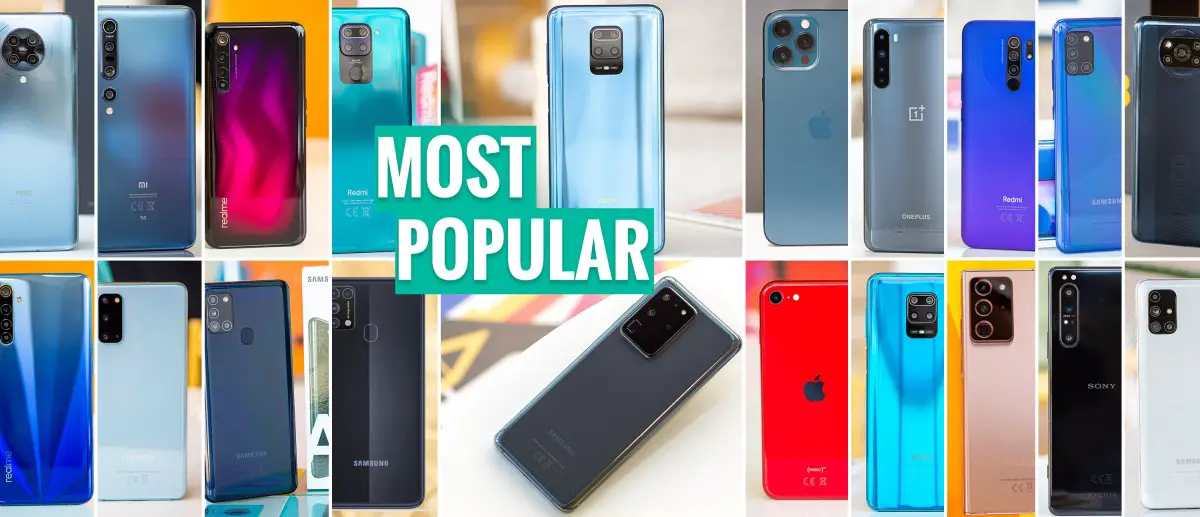 Top 20 des téléphones les plus populaires en 2020