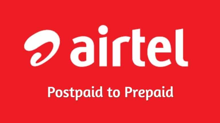 Comment passer d’Airtel Postpaid à Prepaid