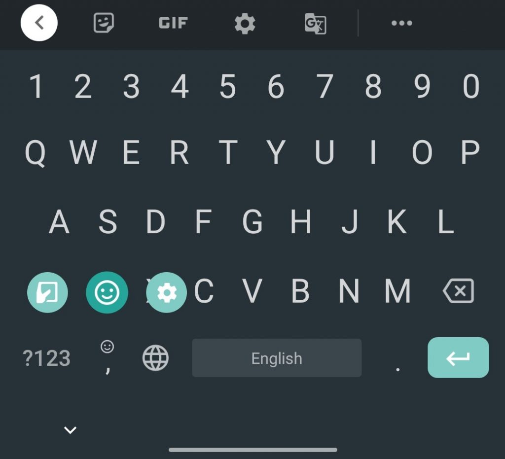 Disposition Gboard