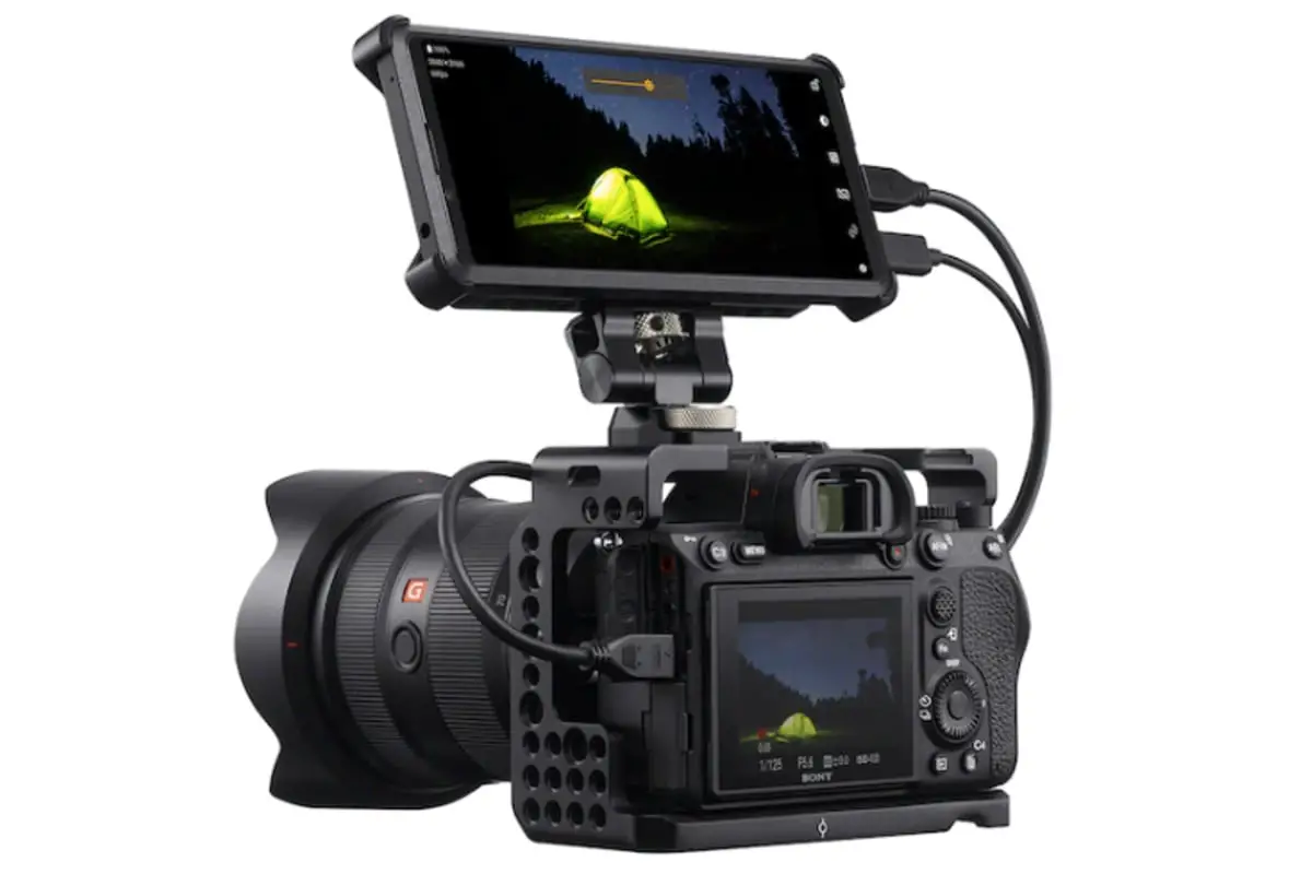 connecteur de caméra sony xperia pro Sony Xperia Pro