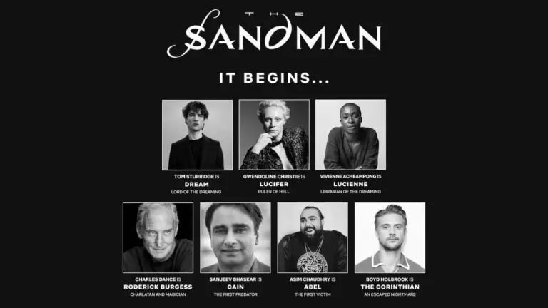 Les cordes d’adaptation de Sandman Netflix dans Game of Thrones Stars Gwendoline Christie et Charles Dance