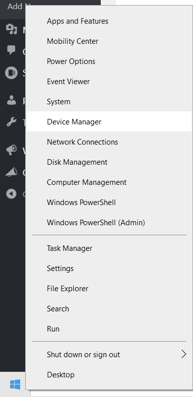 Gestionnaire de périphériques