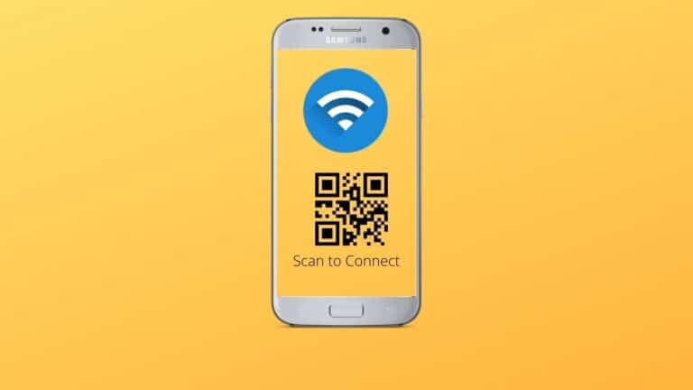 4 façons de créer un code QR pour un mot de passe WiFi ;  Ajouter Scan to Connect