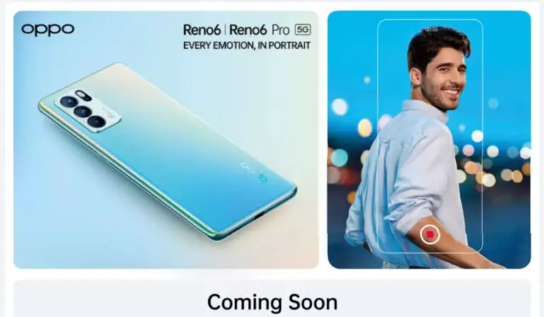 Oppo Reno 6, le lancement d’Oppo Reno 6 Pro India est imminent, confirme Flipkart Teaser