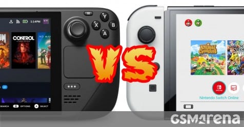 Sondage hebdomadaire : Nintendo Switch OLED contre Valve Steam Deck