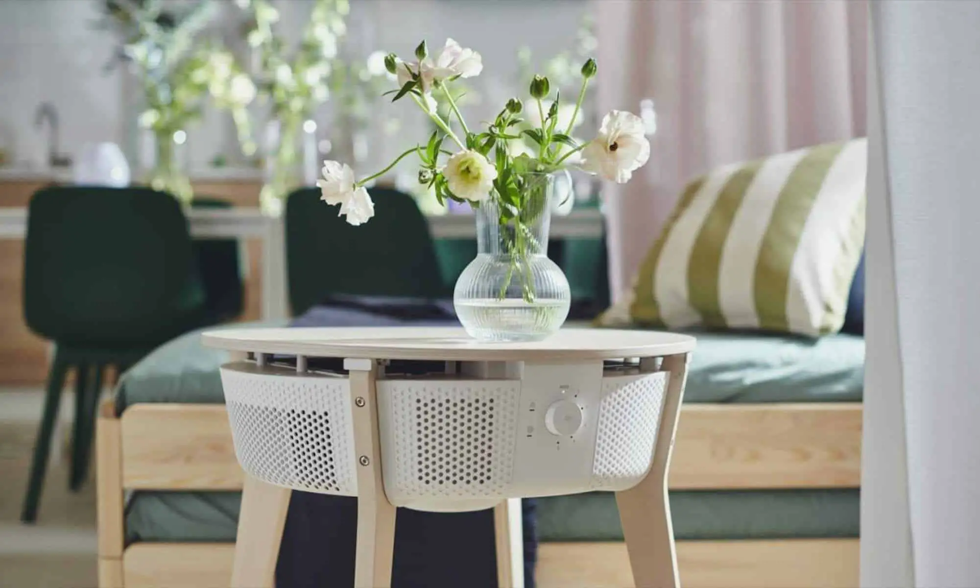 IKEA just made a smart air purifier that also doubles as a side table