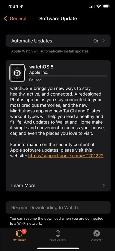 WatchOS 8 est arrivé - Nouveaux cadrans de montre, mode Focus et plus : watchOS 8 est maintenant disponible