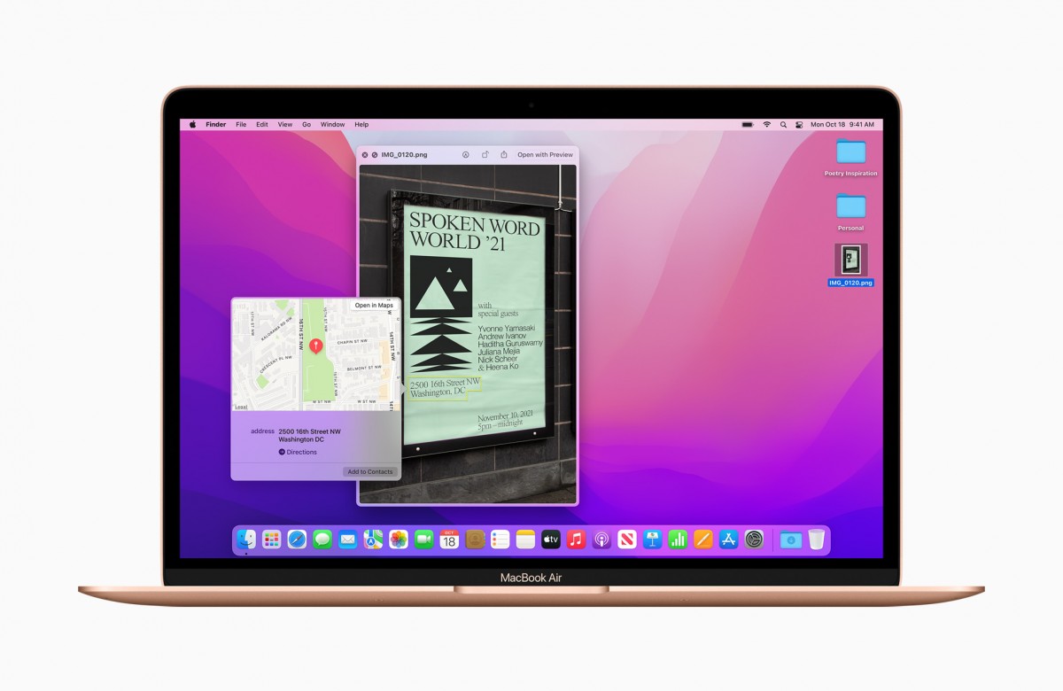 Apple lance macOS Monterey pour les siliciums Apple et les Mac à processeur Intel