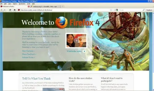 [Firefox] Une Beta 2 de qualité et riche pour Firefox 4.0 !