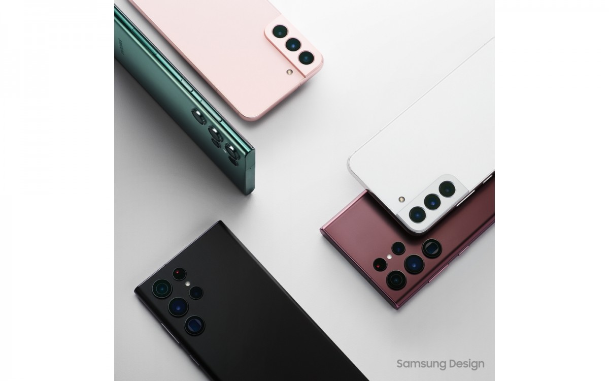 Samsung raconte l'histoire derrière le design de la série Galaxy S22
