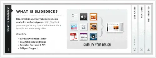 [Webdesign] SlideDeck, un plugin jQuery / WordPress pour créer des slideshows originaux