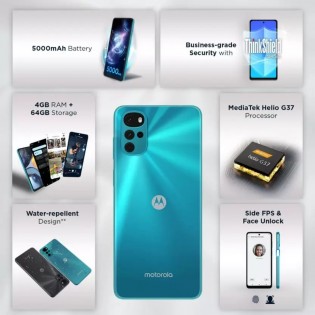 Fonctionnalités du Motorola Moto G22