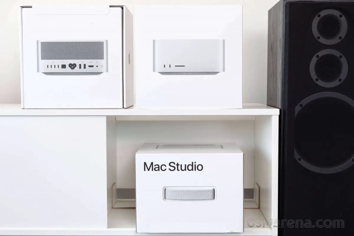 Nous avons la base Apple Mac Studio pour notre chaîne YouTube