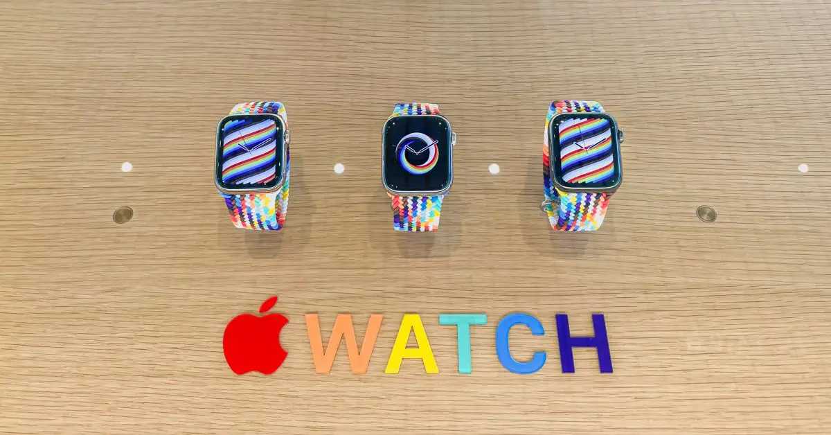 Apple lancera l'Apple Watch Pride 2022 cette semaine