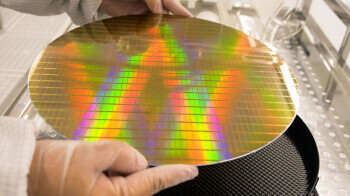 Une plaquette à partir de laquelle des chipsets de pointe seront découpés - Le président Biden jette un coup d'œil au nœud de processus 3 nm de Samsung pour les chipsets de nouvelle génération