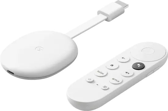 Image de la boîte du produit Chromecast avec Google TV