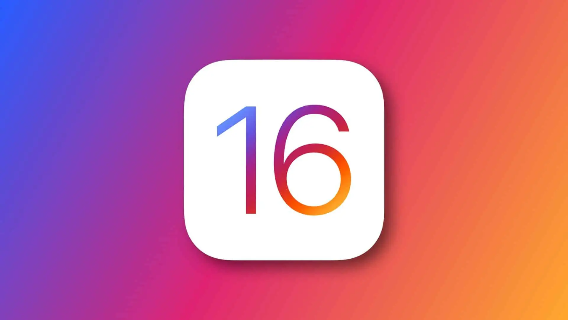 Logo iOS 16
