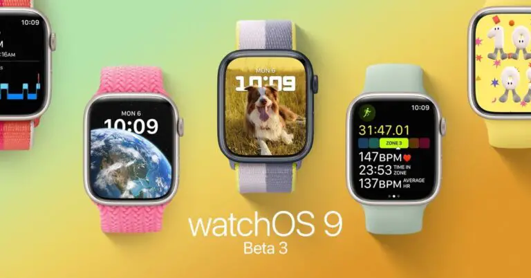 watchOS 9 désormais disponible pour les développeurs, voici les nouveautés