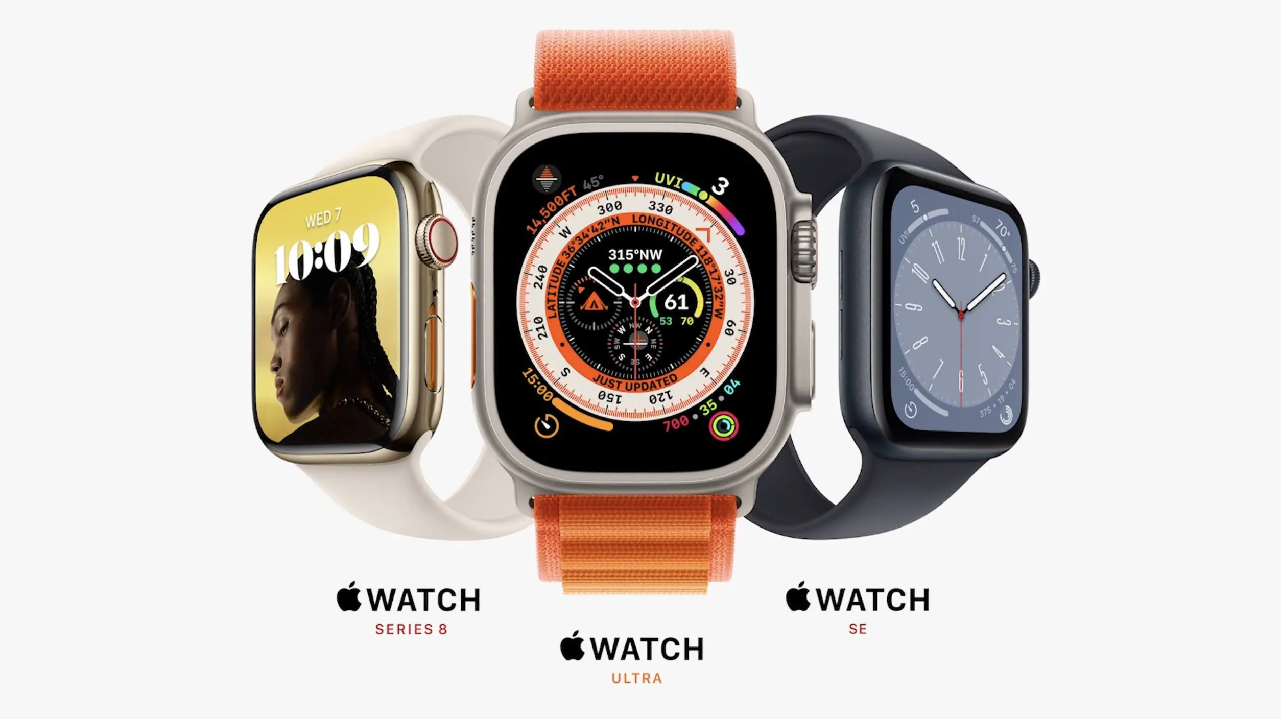 Apple Watch Ultra vs 8, ανακεφαλαίωση SE