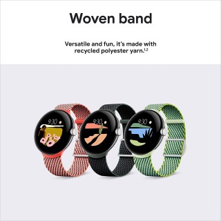 La Pixel Watch sera compatible avec plusieurs types de bracelets