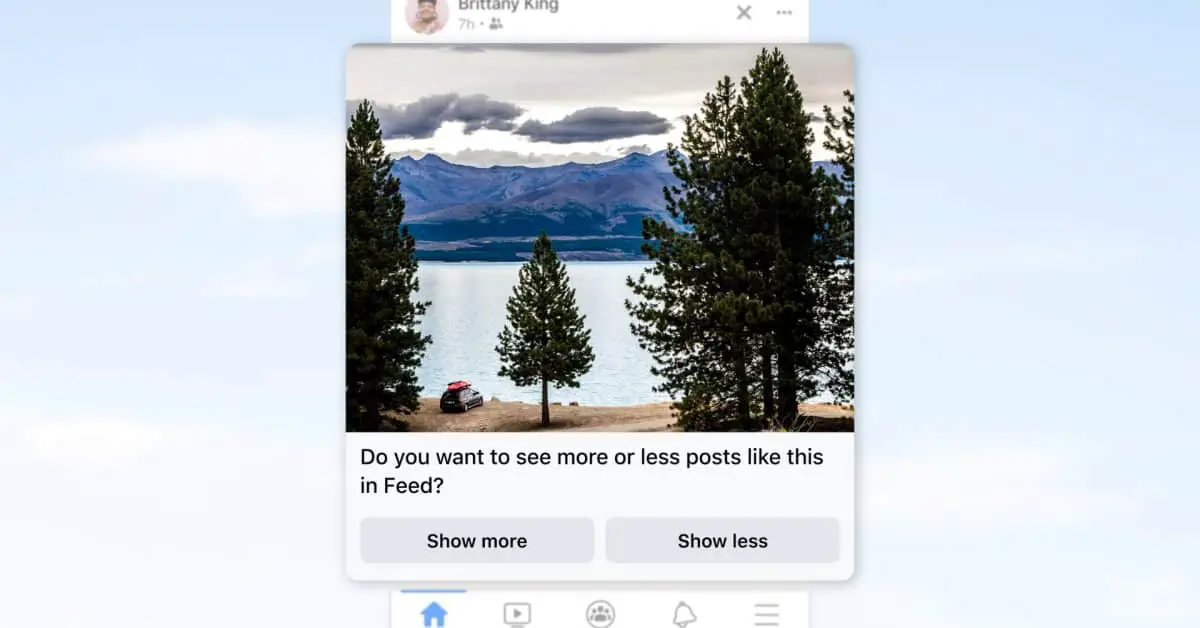 Facebook facilite la modification des suggestions de flux pour les utilisateurs