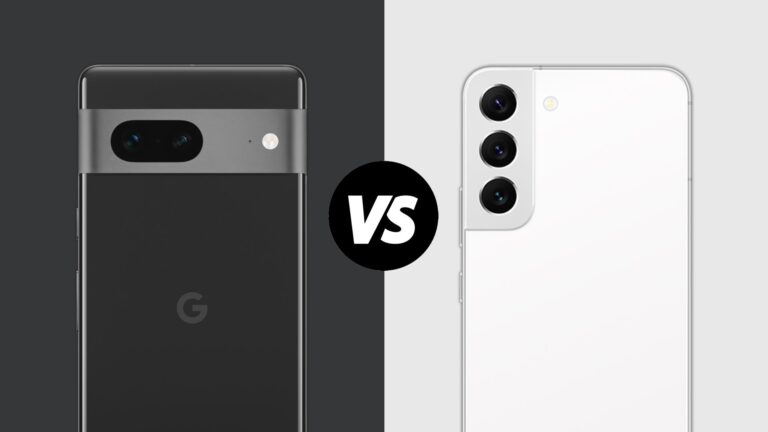 Google Pixel 7 vs Samsung Galaxy S22 : lequel acheter ?