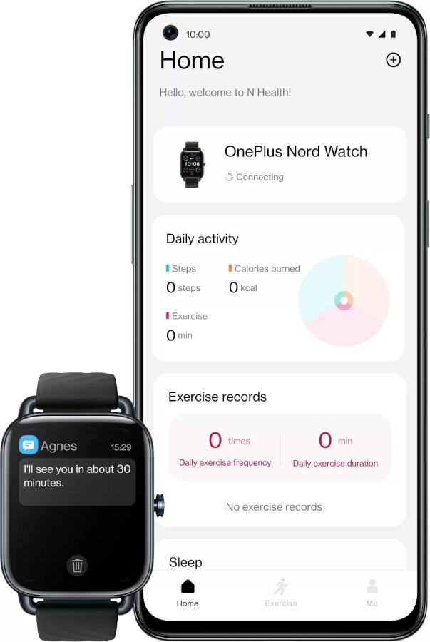 OnePlus Nord Watch au look élégant fait tout pour beaucoup moins