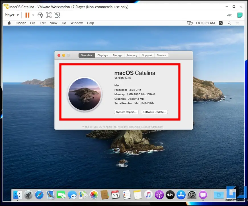 Installer macOS sur Windows