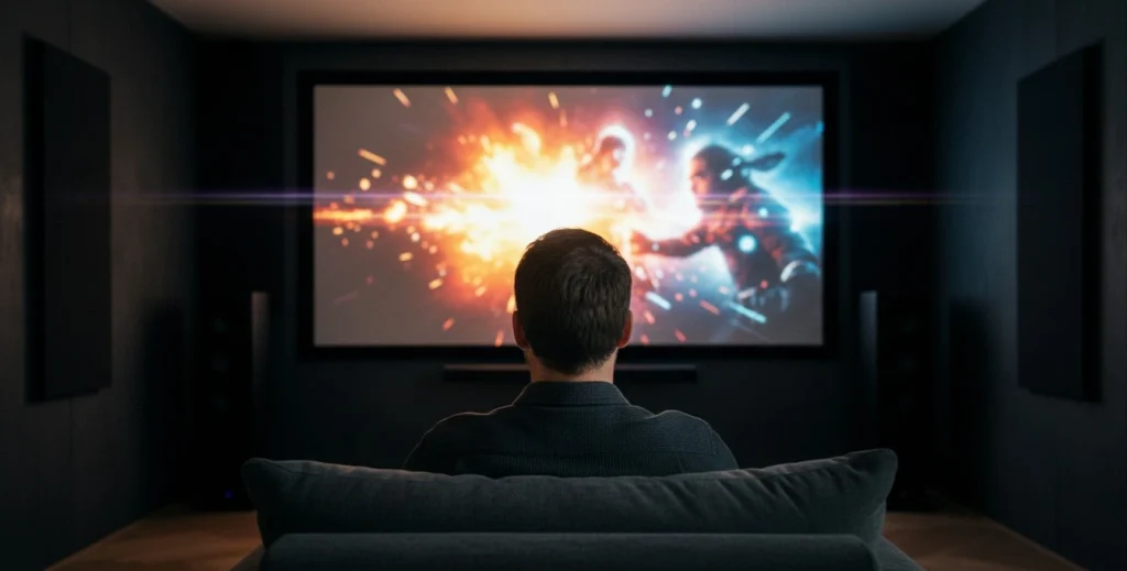 essai du nouveau retro projecteur