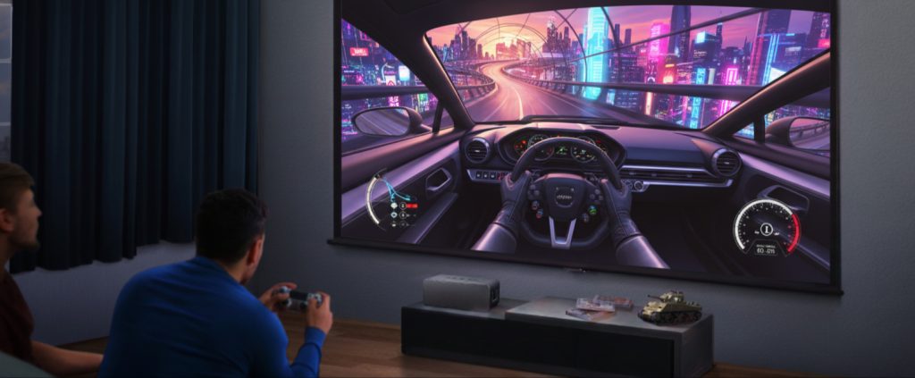 essai videoprojecteur pour le gaming