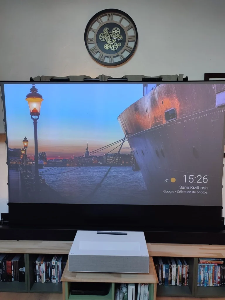 test videoprojecteur laser