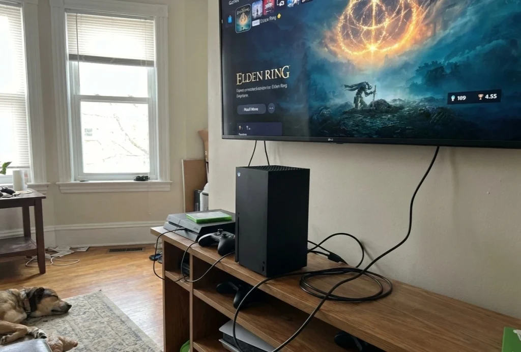 raccordement console de jeu en hdmi 4k