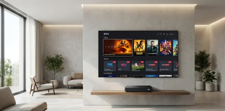 test iptv dans le salon