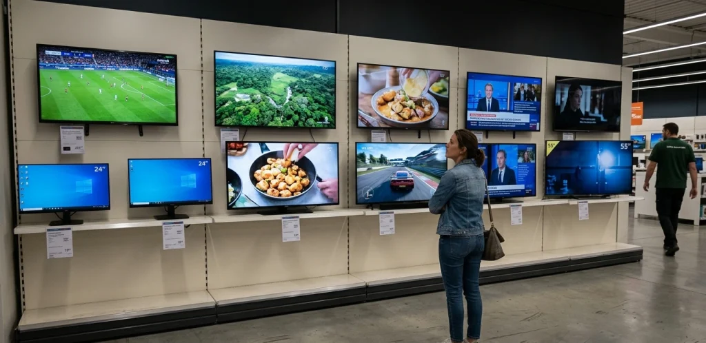 bien choisir son téléviseur smart tech en magasin